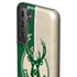 NBA Milwaukee Bucks Split Canvas Galaxy S21 FE Pro Case