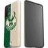 NBA Milwaukee Bucks Split Canvas Galaxy S21 FE Pro Case