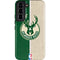 NBA Milwaukee Bucks Split Canvas Galaxy S22 Pro Case