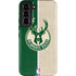 NBA Milwaukee Bucks Split Canvas Galaxy S22 Pro Case