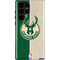 NBA Milwaukee Bucks Split Canvas Galaxy S22 Ultra Pro Case