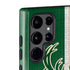 NBA Milwaukee Bucks Split Canvas Galaxy S22 Ultra Pro Case