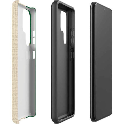 NBA Milwaukee Bucks Split Canvas Galaxy S22 Ultra Pro Case