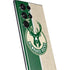 NBA Milwaukee Bucks Split Canvas Galaxy S22 Ultra Skin