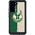 NBA Milwaukee Bucks Split Canvas Galaxy S23 Plus Waterproof Case