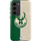 NBA Milwaukee Bucks Split Canvas Galaxy S23 Pro Case