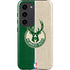 NBA Milwaukee Bucks Split Canvas Galaxy S23 Pro Case