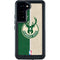 NBA Milwaukee Bucks Split Canvas Galaxy S23 Waterproof Case