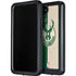 NBA Milwaukee Bucks Split Canvas Galaxy S23 Waterproof Case