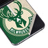 NBA Milwaukee Bucks Split Canvas Galaxy Z Flip5 5G Skin