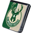 NBA Milwaukee Bucks Split Canvas Galaxy Z Flip5 5G Skin