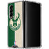 NBA Milwaukee Bucks Split Canvas Galaxy Z Fold4 5G Clear Case