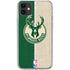 NBA Milwaukee Bucks Split Canvas iPhone 11 Clear Case