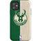 NBA Milwaukee Bucks Split Canvas iPhone 11 Impact Case