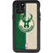 NBA Milwaukee Bucks Split Canvas iPhone 11 Pro Max Waterproof Case