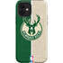 NBA Milwaukee Bucks Split Canvas iPhone 12 Impact Case