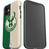 NBA Milwaukee Bucks Split Canvas iPhone 12 Impact Case