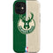 NBA Milwaukee Bucks Split Canvas iPhone 12 Mini Impact Case