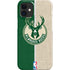 NBA Milwaukee Bucks Split Canvas iPhone 12 Mini Lite Case
