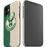 NBA Milwaukee Bucks Split Canvas iPhone 12 Mini Lite Case