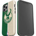 NBA Milwaukee Bucks Split Canvas iPhone 12 Pro Impact Case