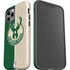 NBA Milwaukee Bucks Split Canvas iPhone 12 Pro Max Impact Case
