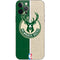 NBA Milwaukee Bucks Split Canvas iPhone 12 Pro Skin