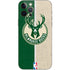 NBA Milwaukee Bucks Split Canvas iPhone 12 Pro Skin