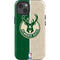 NBA Milwaukee Bucks Split Canvas iPhone 13 Impact Case