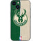 NBA Milwaukee Bucks Split Canvas iPhone 13 Mini Skin