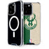 NBA Milwaukee Bucks Split Canvas iPhone 13 Pro MagSafe Case