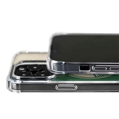 NBA Milwaukee Bucks Split Canvas iPhone 13 Pro Max MagSafe Case