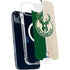 NBA Milwaukee Bucks Split Canvas iPhone 15 Plus MagSafe Case