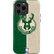 NBA Milwaukee Bucks Split Canvas iPhone 14 Pro Max Impact Case