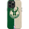 NBA Milwaukee Bucks Split Canvas iPhone 15 Pro Max Impact Case