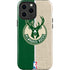 NBA Milwaukee Bucks Split Canvas iPhone 15 Pro Max Impact Case