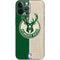 NBA Milwaukee Bucks Split Canvas iPhone 14 Pro Max Skin