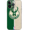 NBA Milwaukee Bucks Split Canvas iPhone 14 Pro Skin