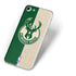NBA Milwaukee Bucks Split Canvas iPhone 7 Skin