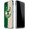 NBA Milwaukee Bucks Split Canvas iPhone SE (2nd & 3rd Gen) Clear Case