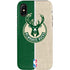 NBA Milwaukee Bucks Split Canvas iPhone X Pro Case