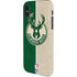 NBA Milwaukee Bucks Split Canvas iPhone X Pro Case