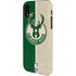 NBA Milwaukee Bucks Split Canvas iPhone XR Pro Case