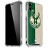 NBA Milwaukee Bucks Split Canvas iPhone XS Max Clear Case