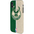 NBA Milwaukee Bucks Split Canvas iPhone XS Pro Case