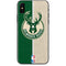 NBA Milwaukee Bucks Split Canvas iPhone XS Skin