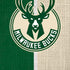NBA Milwaukee Bucks Split Canvas iPhone XS Skin