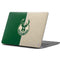 NBA Milwaukee Bucks Split Canvas Apple MacBook Pro 13-inch Skin