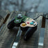NBA Milwaukee Bucks Split Canvas Nintendo GameCube Controller Skin