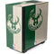 NBA Milwaukee Bucks Split Canvas NZXT H510 Compact ATX Mid-Tower Case Skin